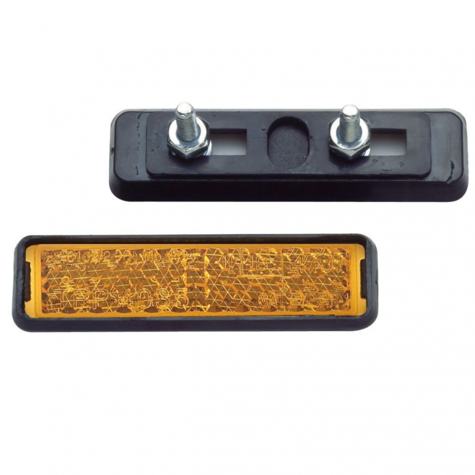 bolt-on bike pedal reflectors