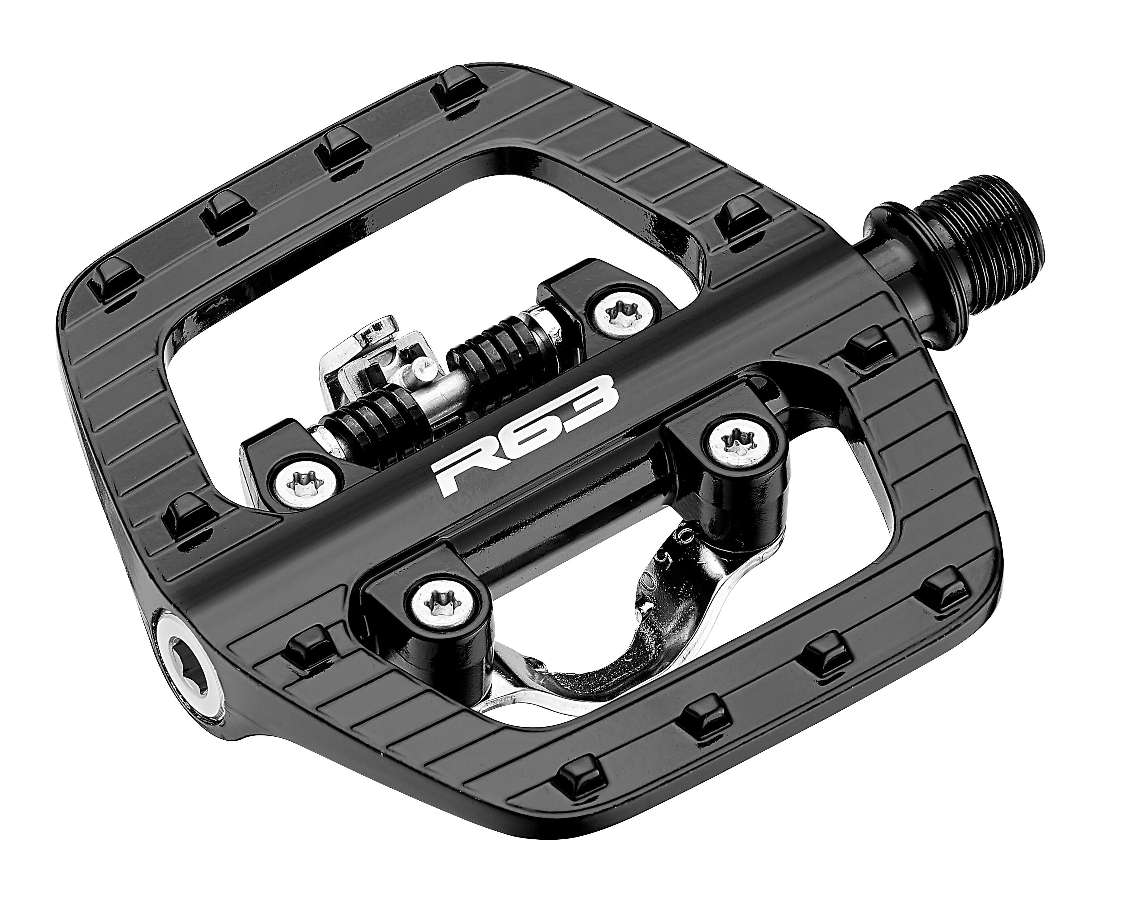 VP-R63 dual function bike pedal flat side